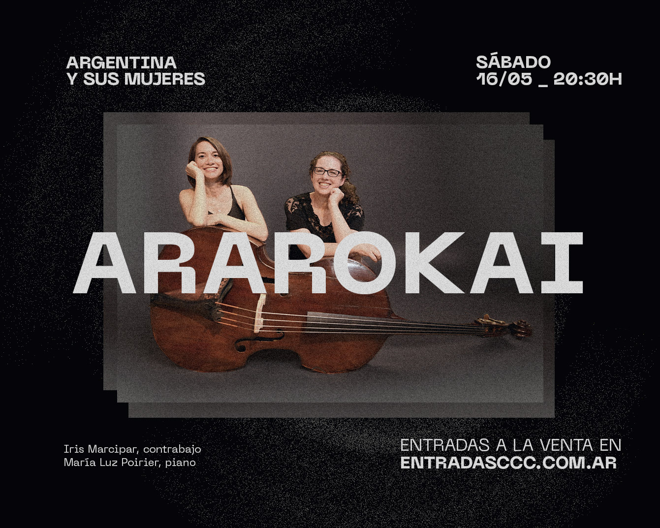 [Música en Contraviento] Ararokai.  El sábado 16 de mayo a las 20:30 en Contraviento. Entradas a la venta.