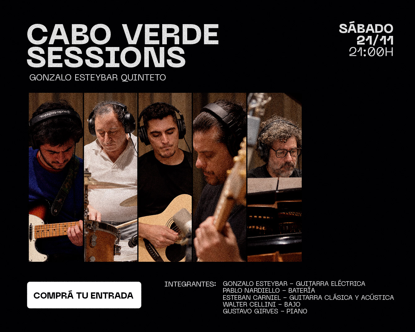 [Música en Contraviento] Cabo Verde Sessions,  el sábado 21 de noviembre a las 21 en Contraviento. Entradas a la venta.