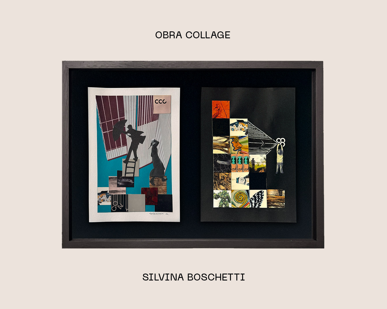 [Espacio de artistas] Obra collage de Silvina Boschetti. Inaugura el sábado 2 de mayo a las 18. Entrada libre y gratuita.