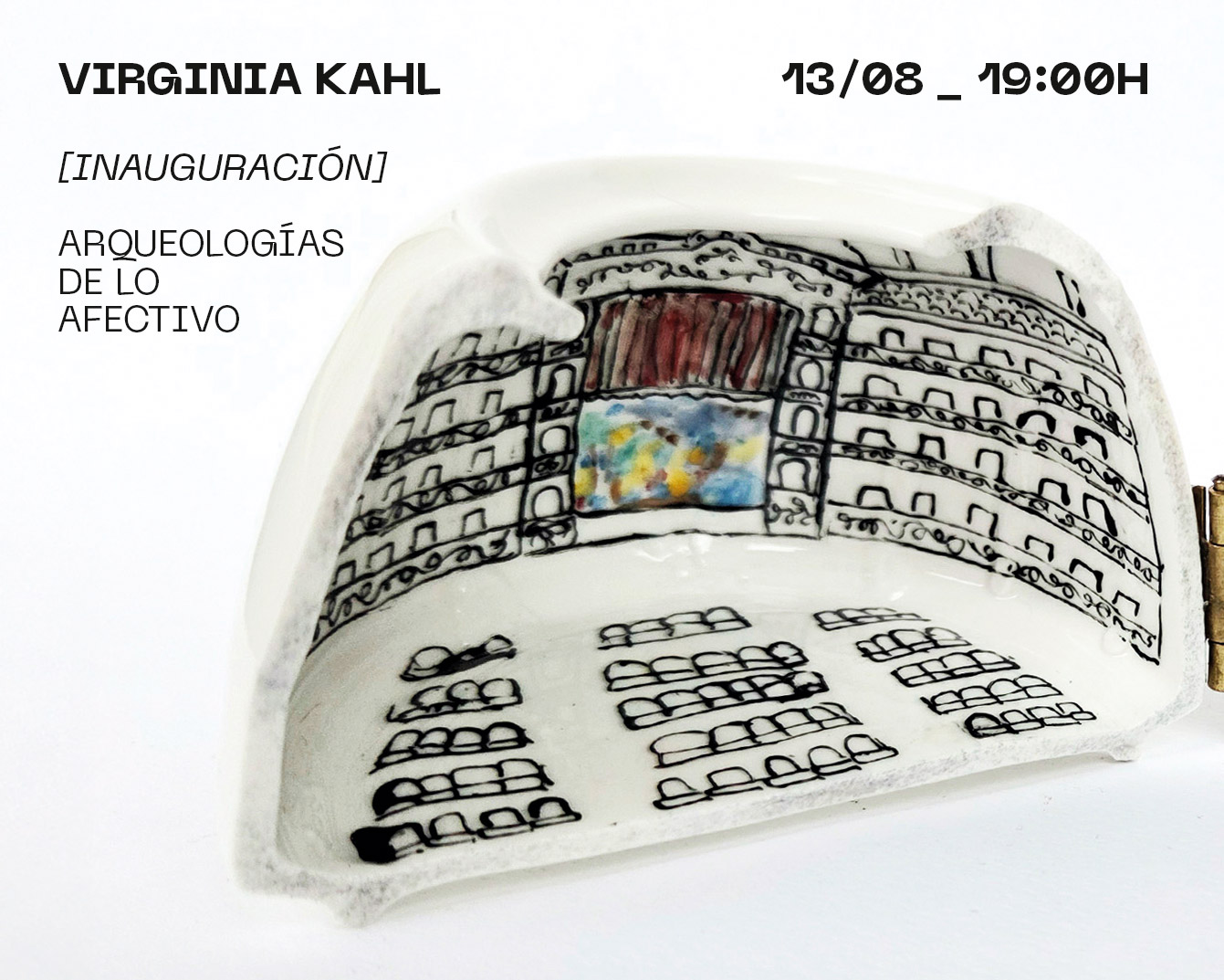 [Inauguración de muestra] Arqueologías de lo afectivo de Virginia Kahl, el jueves 13 de agosto a las 19 en Contraviento. Entrada libre y gratuita.