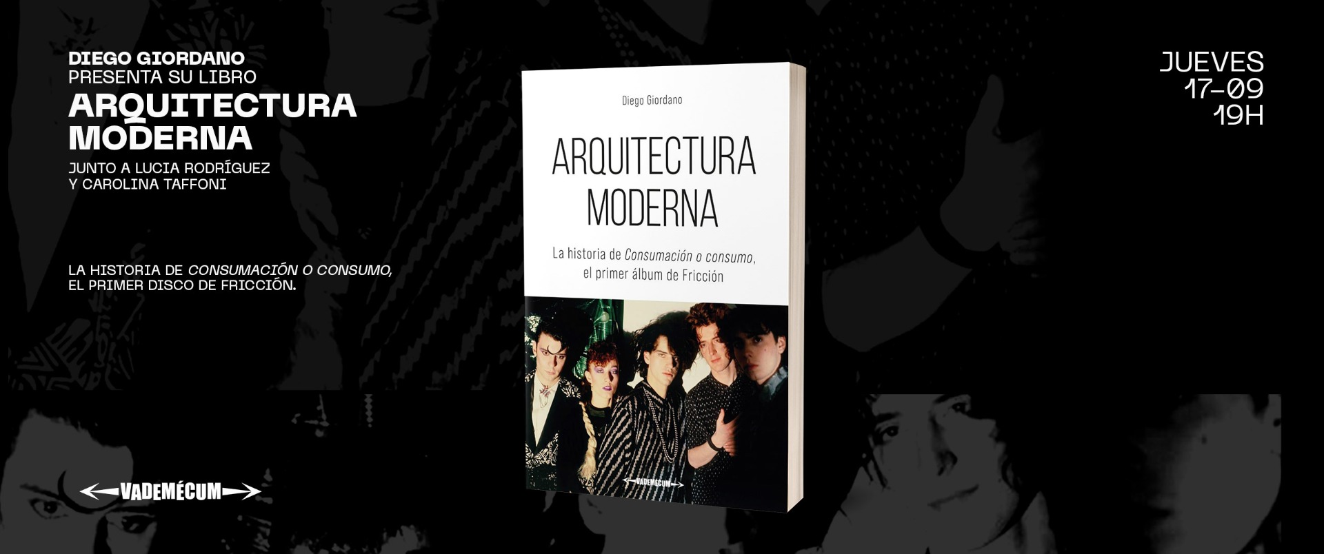 [Presentación de libro] Arquitectura moderna de Diego Giordano, el jueves 17 de septiembre a las 19 en Contraviento. Entrada libre y gratuita.
