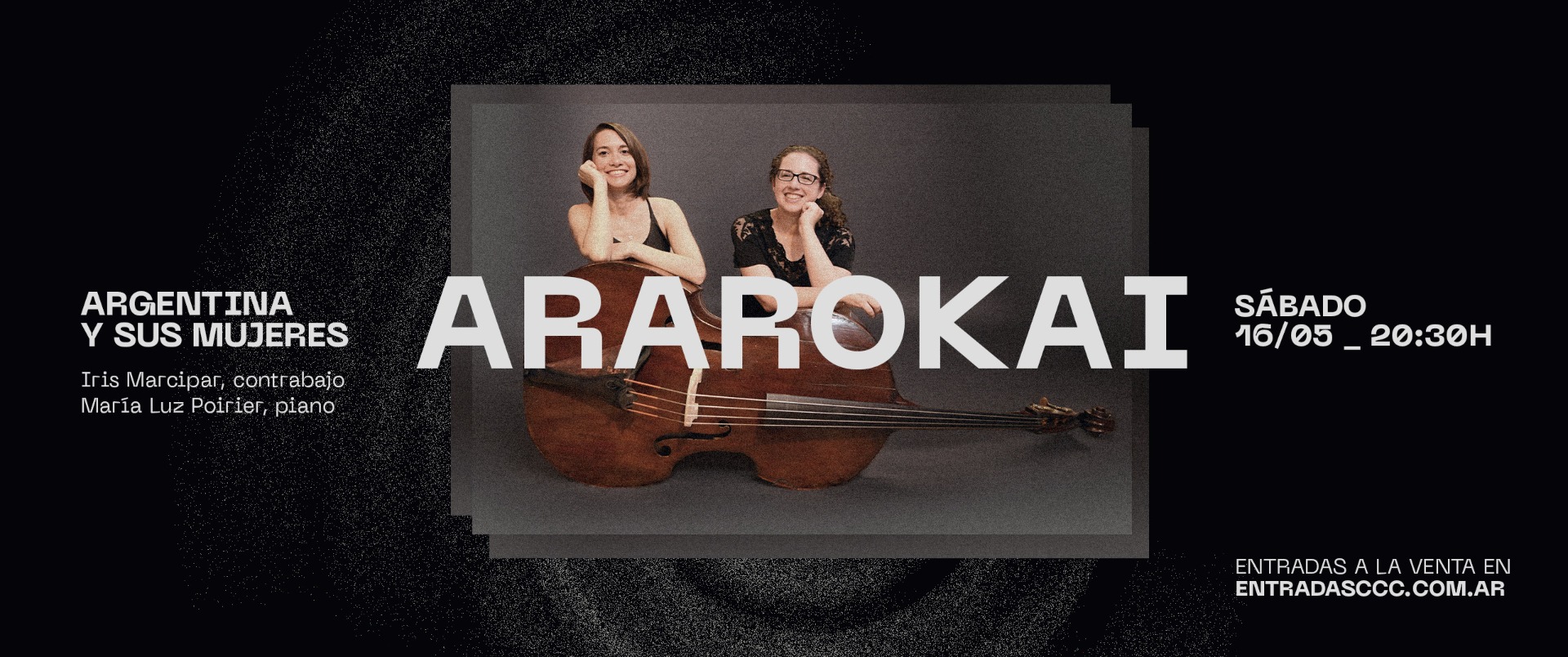 [Música en Contraviento] Ararokai.  El sábado 16 de mayo a las 20:30 en Contraviento. Entradas a la venta.