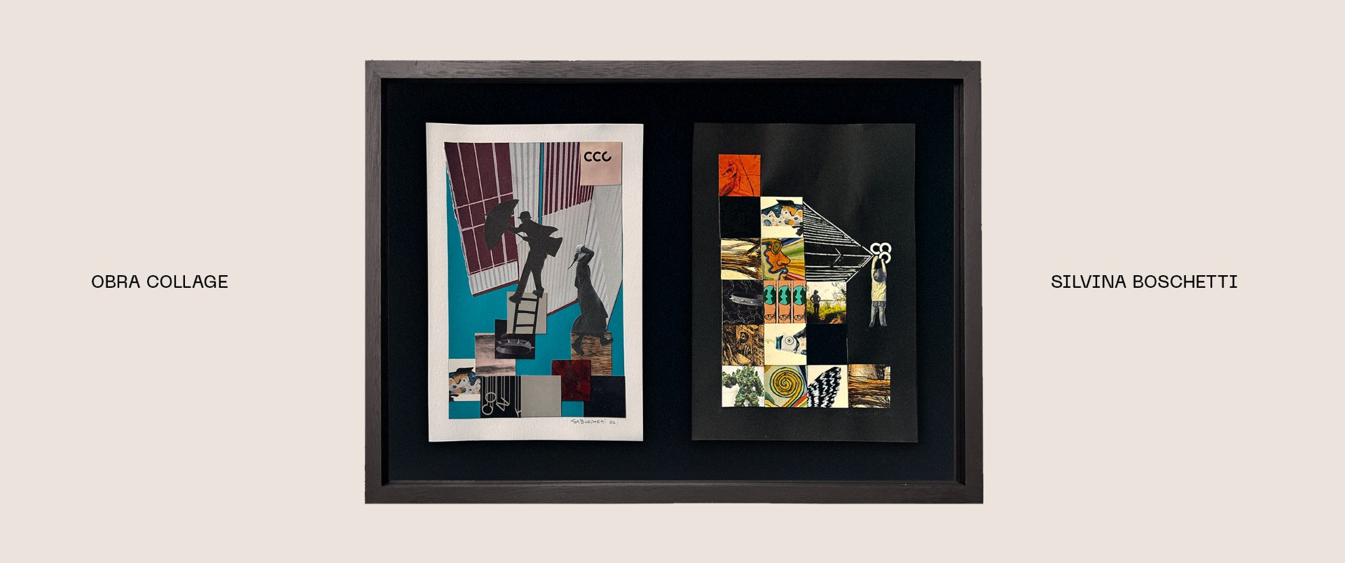 [Espacio de artistas] Obra collage de Silvina Boschetti. Inaugura el sábado 2 de mayo a las 18. Entrada libre y gratuita.