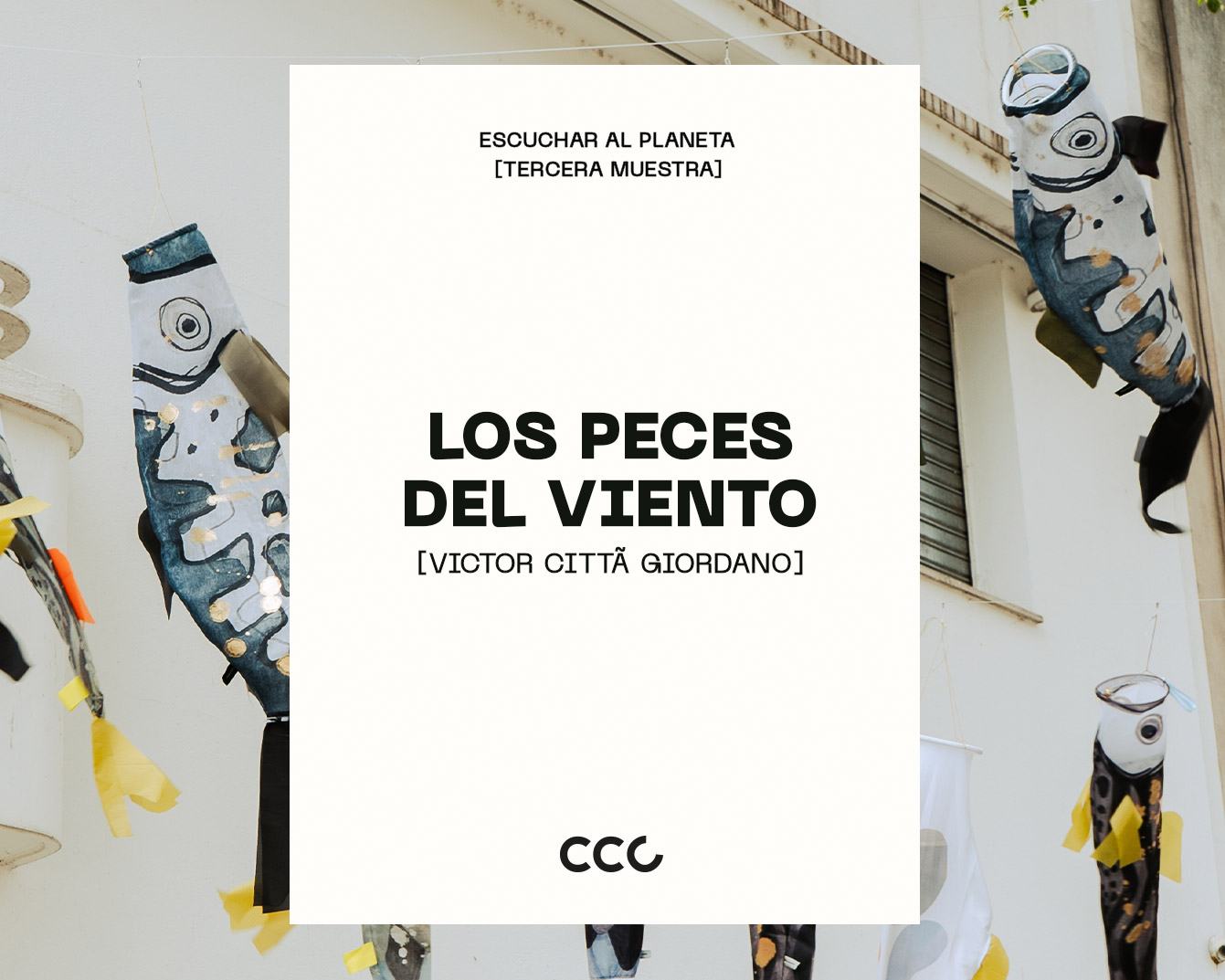 [Tercera muestra - Escuchar al planeta] Los peces del viento de Víctor Cittá.